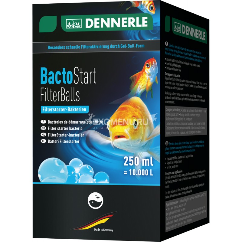 Dennerle BactoStart FilterBalls бактерии для пруда, шарики
